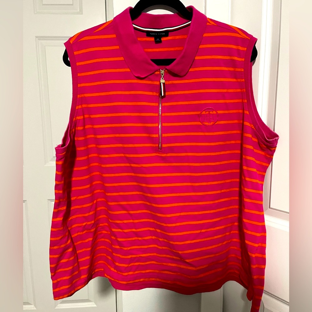 Tommy Hilfiger Women’s Golf Polo Shirt‎ Size 2X
